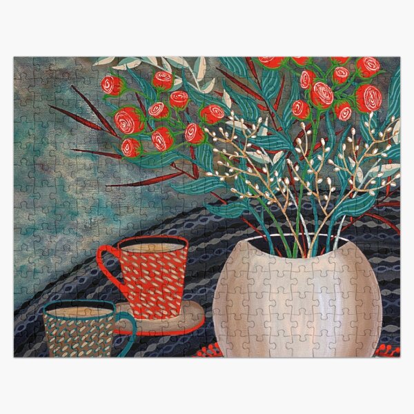 Artikel-Vorschau von  Sie sind so fröhlich und schön und mein eigener Garten ist voll von ihnen.

Ich teile immer gerne eine Tasse Kaffee mit jemandem, der mir wichtig ist.

Gemalt in Acryl auf tiefkantiger Leinwand, designt und verkauft von Lisafrancesjudd.