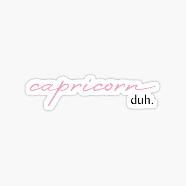 Item preview, capricorn. duh. designed and sold by Angels-Archive.