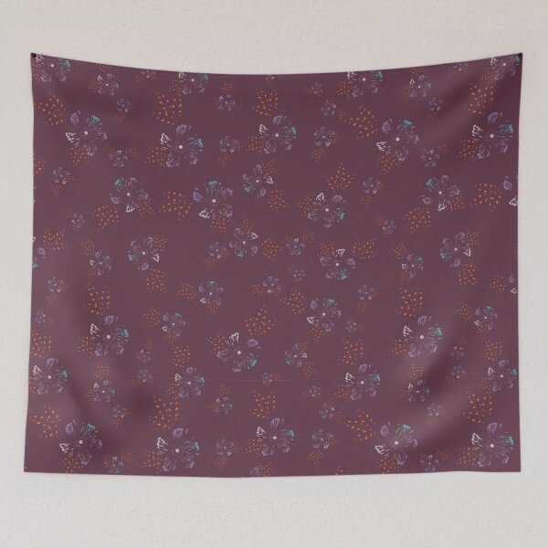 Item preview, distressed florals designed and sold by rysunki-malunki.