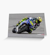 Valentino Rossi at Circuit Of The Americas 2014 Greeting Card