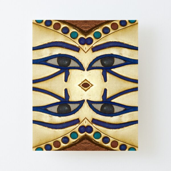 Pattern, motifs, ancient, Egyptian, ornaments Canvas Mounted Print