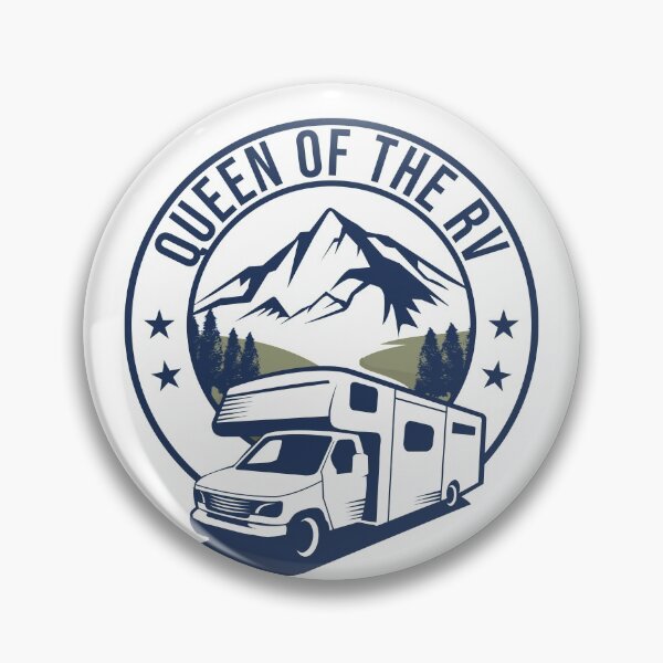 Item preview, Queen of the RV, RV truck, vacation, Funny Camping Design designed and sold by HEJAshirts.
