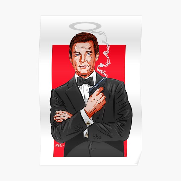 Roger Moore Posters Redbubble