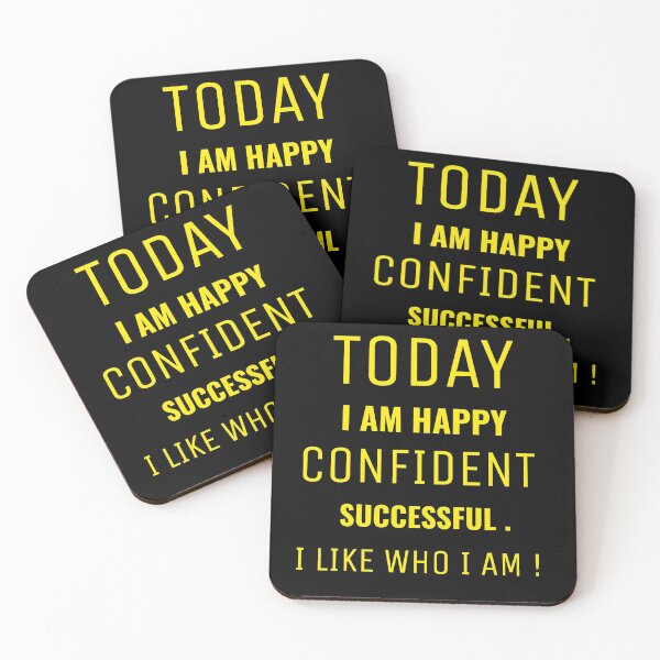 Item preview, Today I am Happy Confident Successful I Like Who I Am! designed and sold by Rui Valverde.