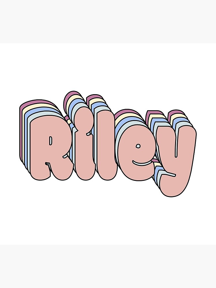 Riley Name Meaning Art Riley Gift Printable Baby Shower 