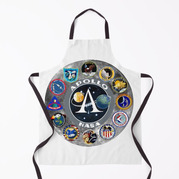 Item preview, Apollo Mission Composite Logo designed and sold by Nikki SpaceStuffPlus.