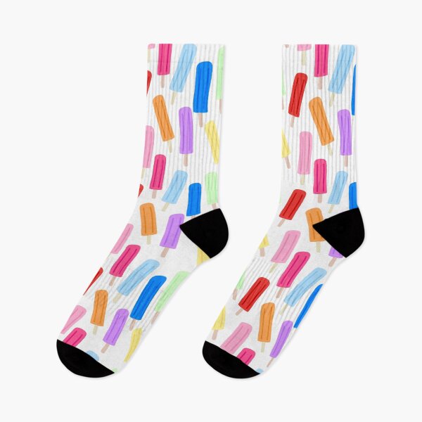 Item preview, Popsicle colorful repeat pattern designed and sold by Sarahgranchelli.