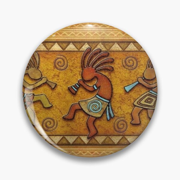 Item preview, Kokopelli flute player designed and sold by Ahimsazen.