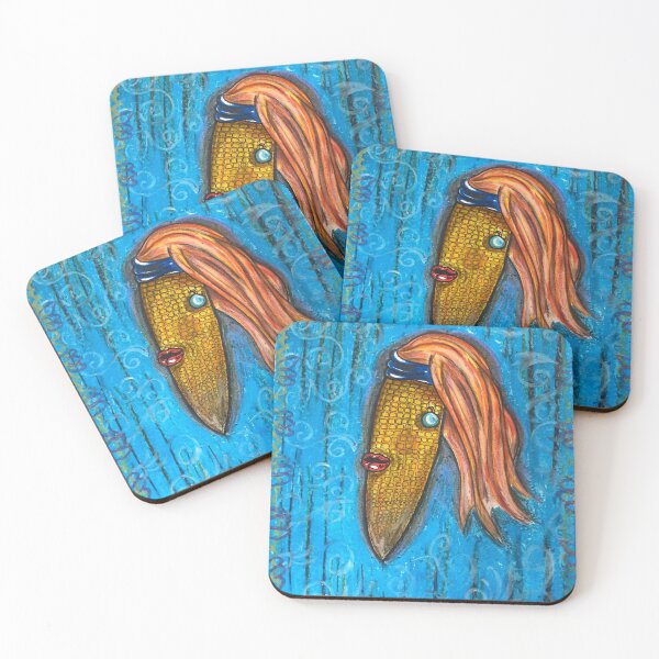 Item preview, Corn with a pearl earring designed and sold by IvaBogdanovic.
