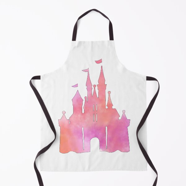 Item preview, Watercolour pink castle designed and sold by becsdoesart.