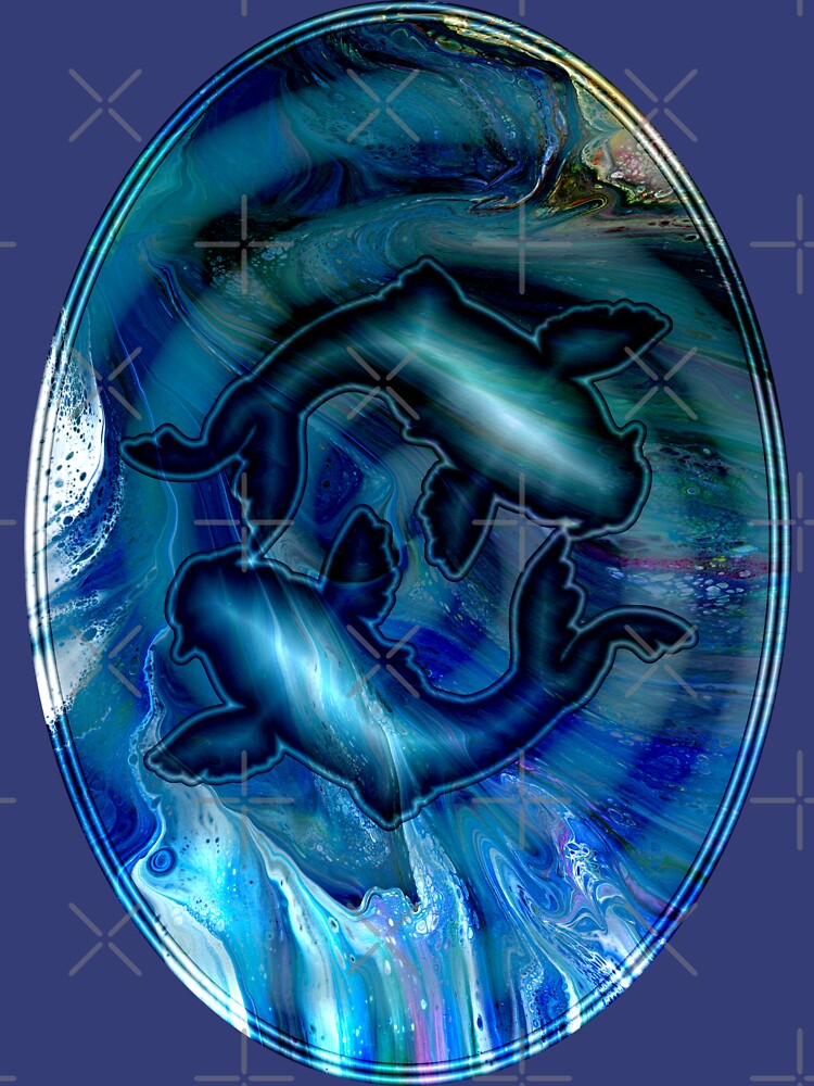 Fishes Circling by kerravonsen
