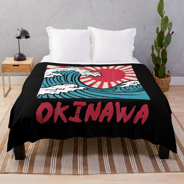 Item preview, Vintage Retro Okinawa Great Wave designed and sold by thanhmakemoney0.