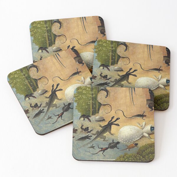 Item preview, HD. Left Pannel (detail number 50 of 100 , from the Garden of Earthly Delights), by Hieronymus Bosch designed and sold by ArmoniMundi.
