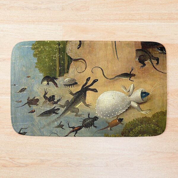 Item preview, HD. Left Pannel (detail number 50 of 100 , from the Garden of Earthly Delights), by Hieronymus Bosch designed and sold by ArmoniMundi.