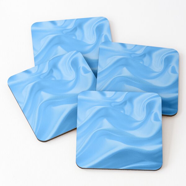Item preview, Silky Satin Blue Folds designed and sold by WisdomInspired.