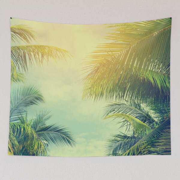 Item preview, Summer vibes palms photography designed and sold by Urosek.