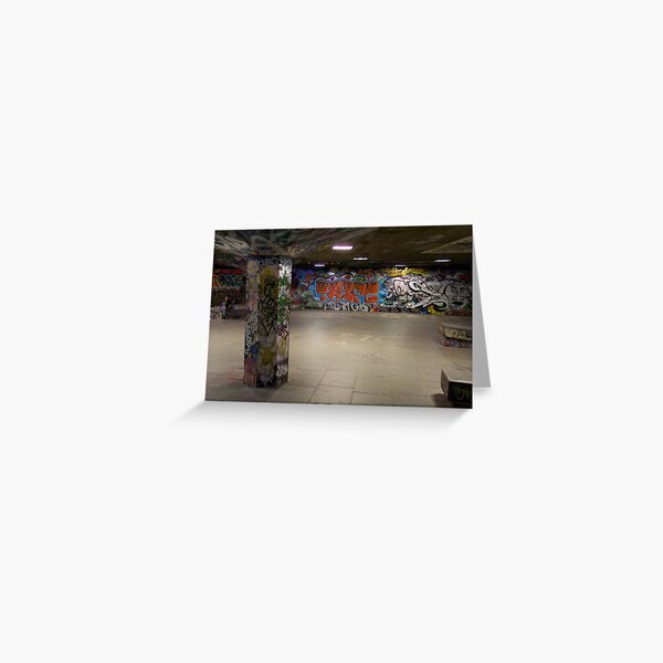 Skate Park Greeting Card