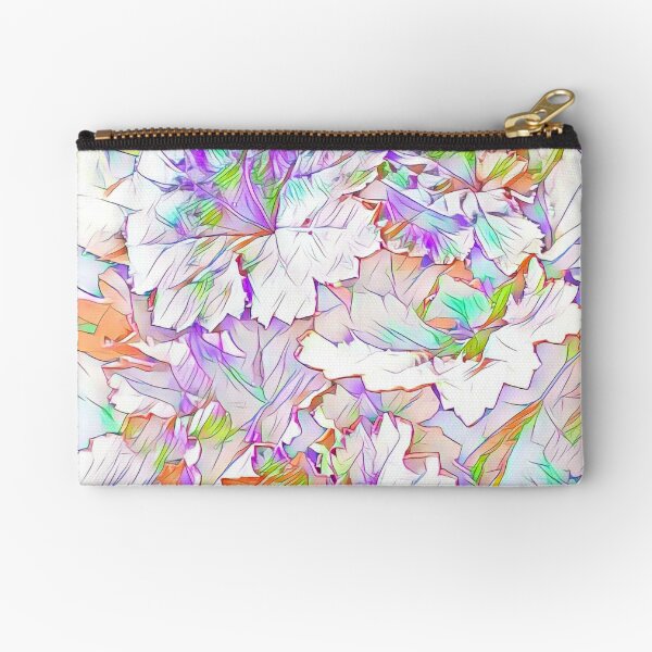 Bright Spring Foliage Zipper Pouch