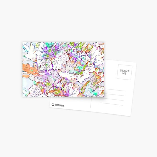 Bright Spring Foliage Postcard