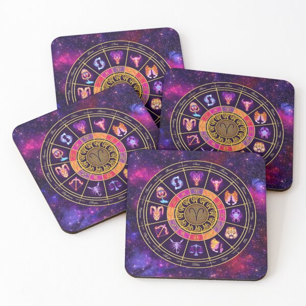 Item preview, Aries Zodiac Lightburst - Circle designed and sold by ifourdezign.