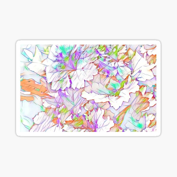 Bright Spring Foliage Sticker