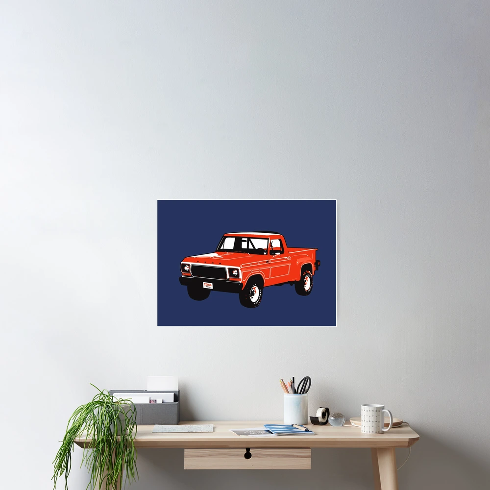 油絵　カイラサナータ・午前　F100 1979 Pickup F100 L EPS - SVG - PNG - Dxf L Vector Art - Etsy