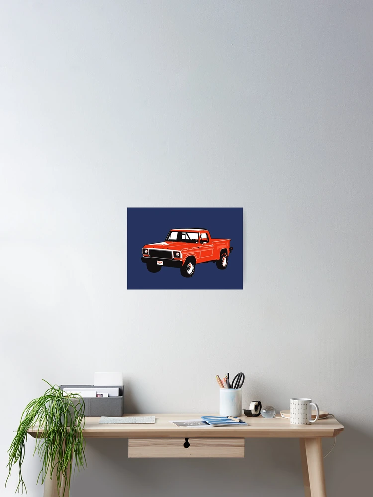 StephenKenny 活版印刷 ポスター TRUCK FURNITURE 78-79 F Truck Stepside