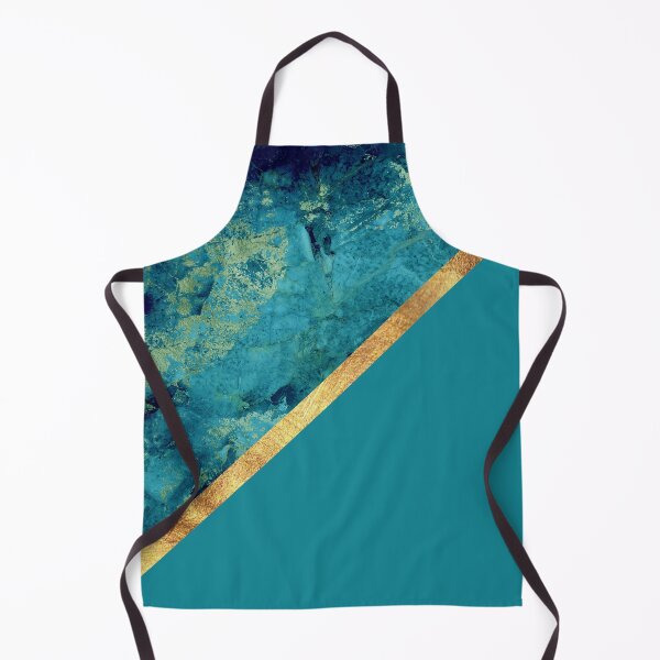 Item preview, Gold Teal Stone Marble designed and sold by MA DESIGNS.