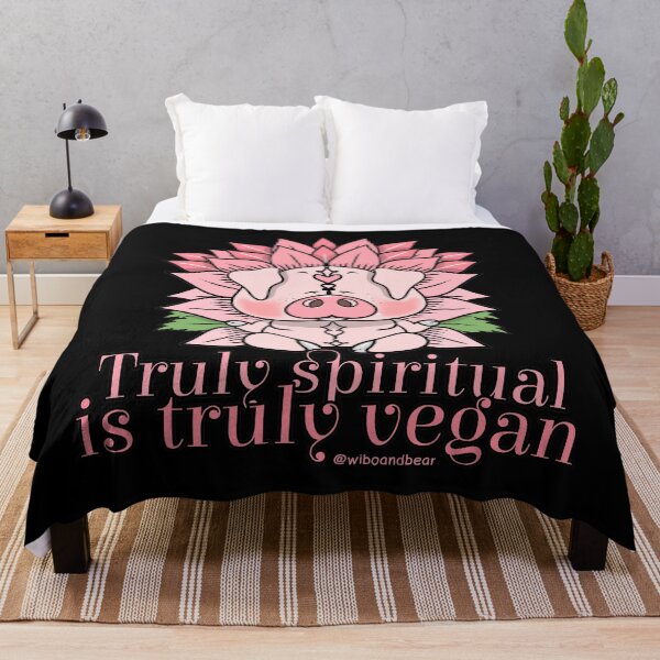 Item preview, SPIRITUAL VEGAN designed and sold by wiboandbear.