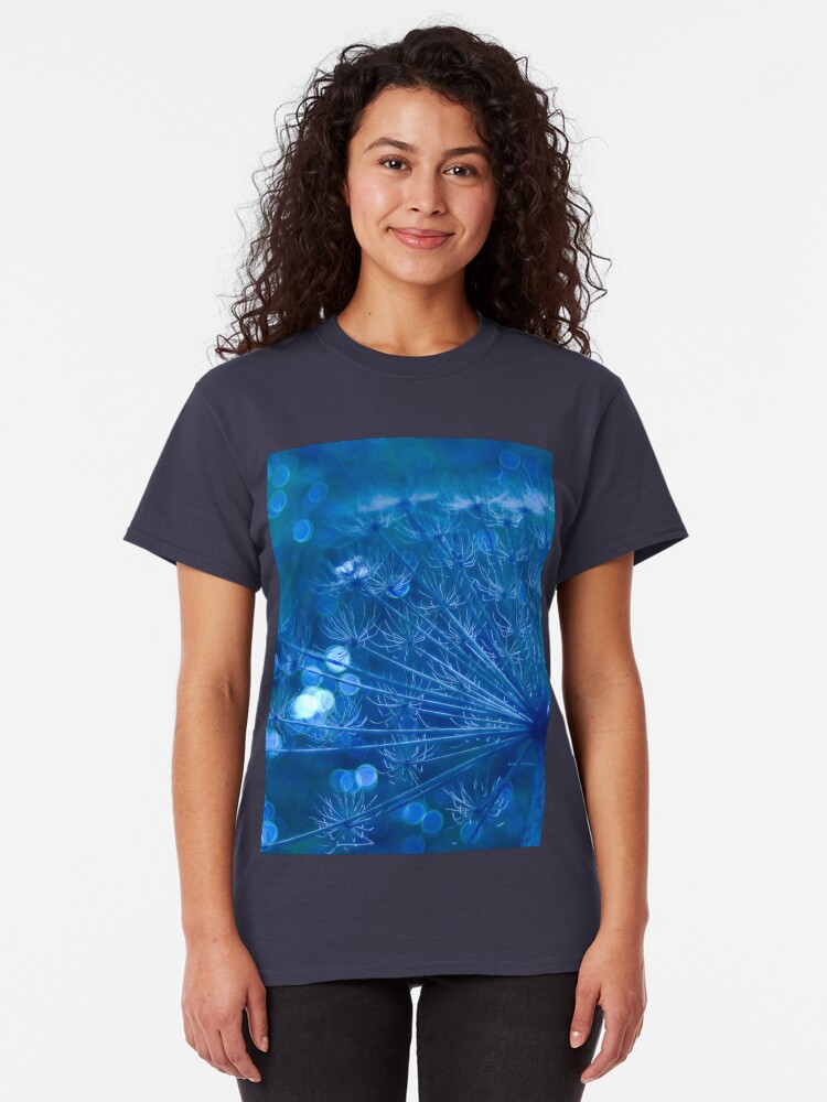 Alternate view of Sparkling Blue Imagination Classic T-Shirt