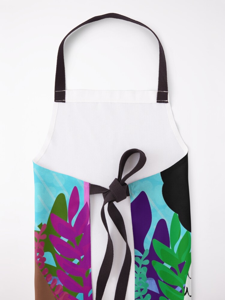 Alternate view of Retro Wave Anime TV Apron