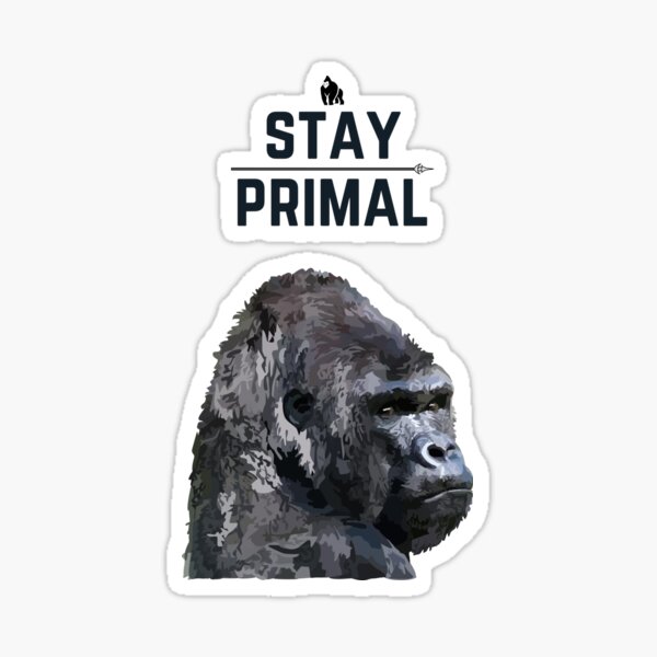 Gorilla Wear Stickers Redbubble - gorilla suit roblox