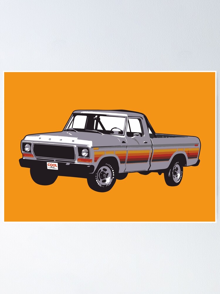 FORD　VintagePoster Original authentic vintage poster - Title: '1947 Ford Truck