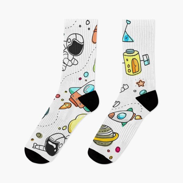 Item preview, Doodle espacial lindo designed and sold by Info Bites.