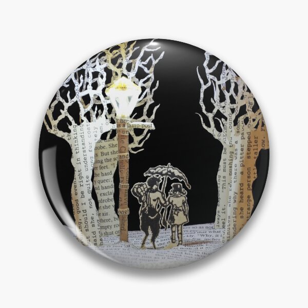 Item preview, Tumnus and Lucy Narnia book sculpture designed and sold by Justin Rowe.