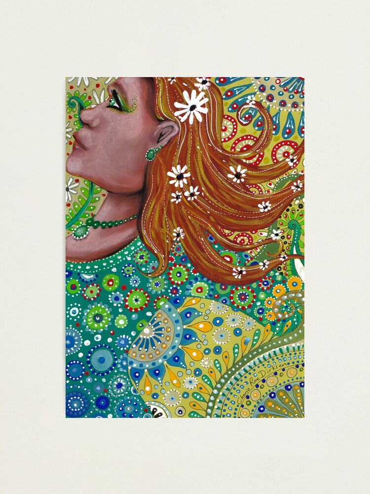 Alternate view of Ginger Goddess Photographic Print