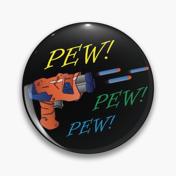 Item preview, Pew Pew Pew - Coloured Nerf Battle Gun designed and sold by LookFrog.
