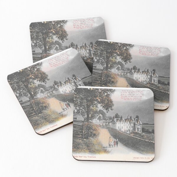 Item preview, Mortal Man Inn Troutbeck Victorian Postcard  designed and sold by WizardsWorld.