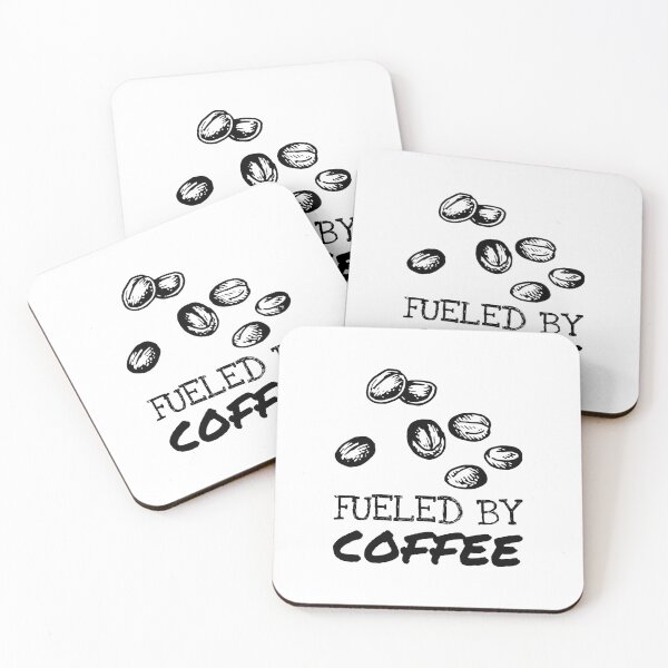 Item preview, Fueled By Coffee Bean Sketch designed and sold by javes93.