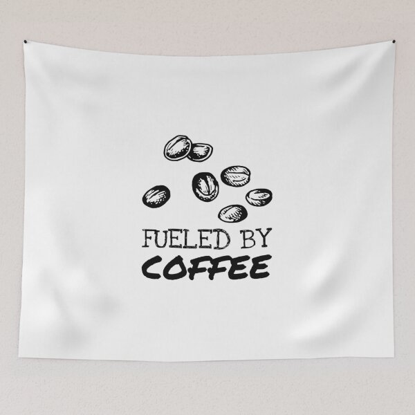 Item preview, Fueled By Coffee Bean Sketch designed and sold by javes93.