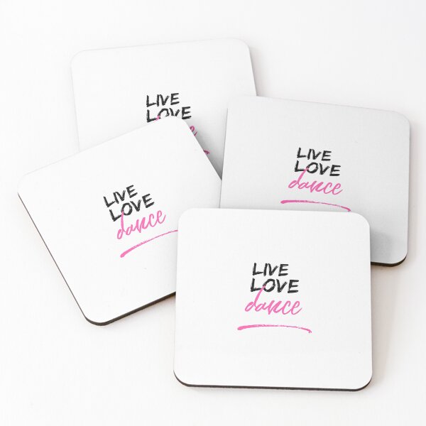 Item preview, Live Love Dance - Black designed and sold by 8-COUNT Co. Clothing.