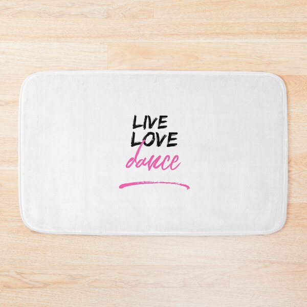 Item preview, Live Love Dance - Black designed and sold by 8-COUNT Co. Clothing.