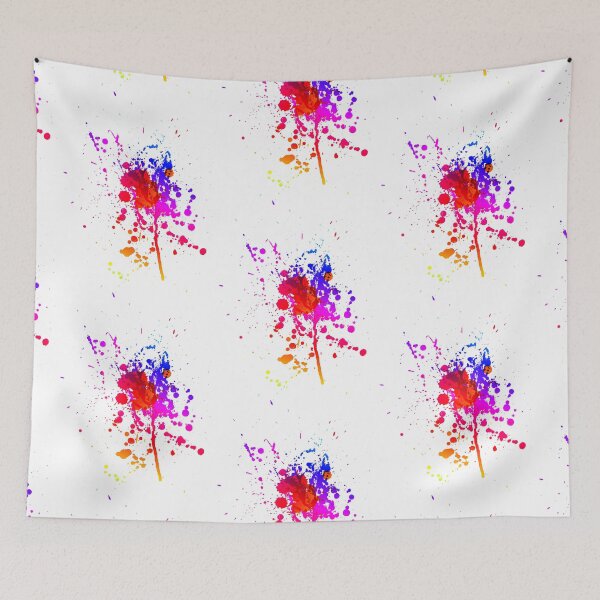 Item preview,  Paint splash, watercolor Painting, ink, color designed and sold by Douj.