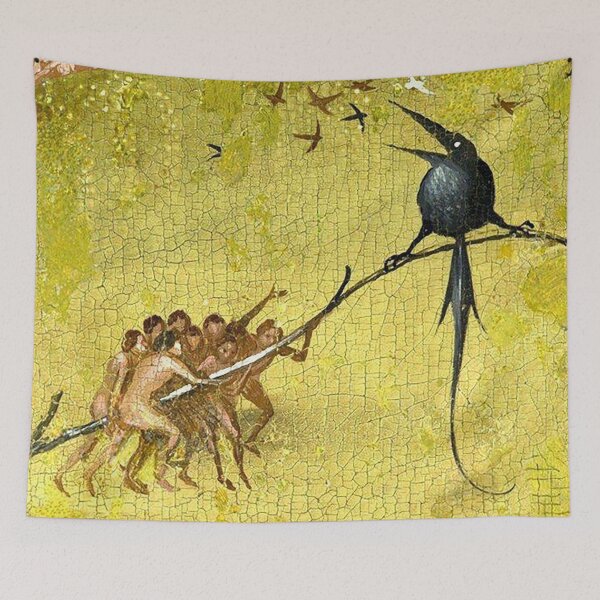 Item preview, HD. Central Pannel (detail number 55 of 100 , from the Garden of Earthly Delights), by Hieronymus Bosch designed and sold by ArmoniMundi.