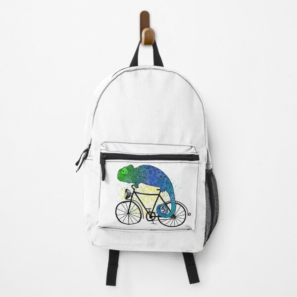 Item preview, Chameleon with a bike designed and sold by AK1Shirts.
