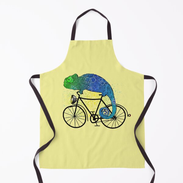 Item preview, Chameleon with a bike designed and sold by AK1Shirts.