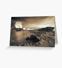 Eruption Greeting Card