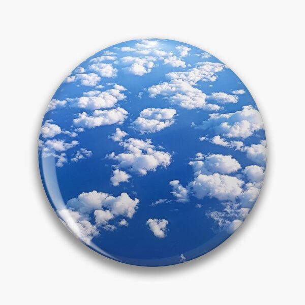 Item preview, White clouds, blue sky, sunny day designed and sold by Manic-Spider.