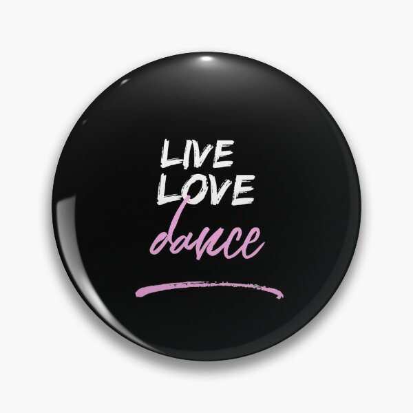 Artikelvorschau, Live Love Dance - Weiß entworfen und verkauft von 8-COUNT Co. Clothing.