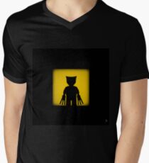 Shadow - Adamantium Men's V-Neck T-Shirt